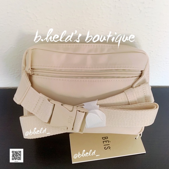 BÉIS The Belt Bag in Beige Cream Tan Neutral Brand New NWT - Picture 5 of 16